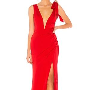 Lovers & Friends Patrick Gown in Red